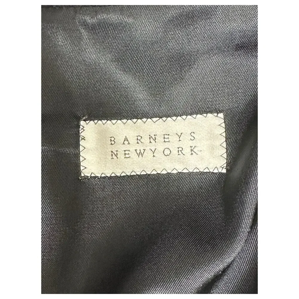 Barneys New York Jacket Mens‎ 44 Stuartwood 100% Cashmere Navy Quiet Luxury